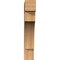 Ekena Millwork Westlake Block Smooth Bracket, Western Red Cedar, 5 1/2"W x 28"D x 32"H BKT06X28X32WTL05SWR - alternate 4
